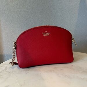 Kate Spade Cherry Red Cross Body with Chain